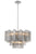 Crystorama ADD-308-CH-SM Addis 9 Light Chandelier - Polished Chrome