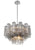 Crystorama ADD-308-CH-SM Addis 9 Light Chandelier - Polished Chrome