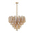Crystorama ADD-312-AG-AM Addis 12 Light Chandelier - Aged Brass