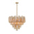 Crystorama ADD-312-AG-AM Addis 12 Light Chandelier - Aged Brass