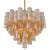 Crystorama ADD-312-AG-AM Addis 12 Light Chandelier - Aged Brass
