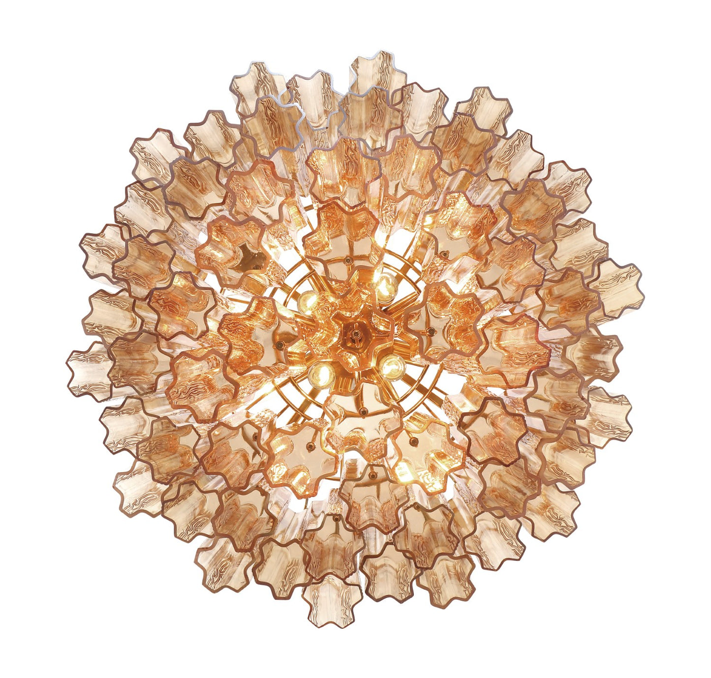 Crystorama ADD-312-AG-AM Addis 12 Light Chandelier - Aged Brass
