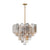 Crystorama ADD-312-AU Addis 12 Light Chandelier - Parent