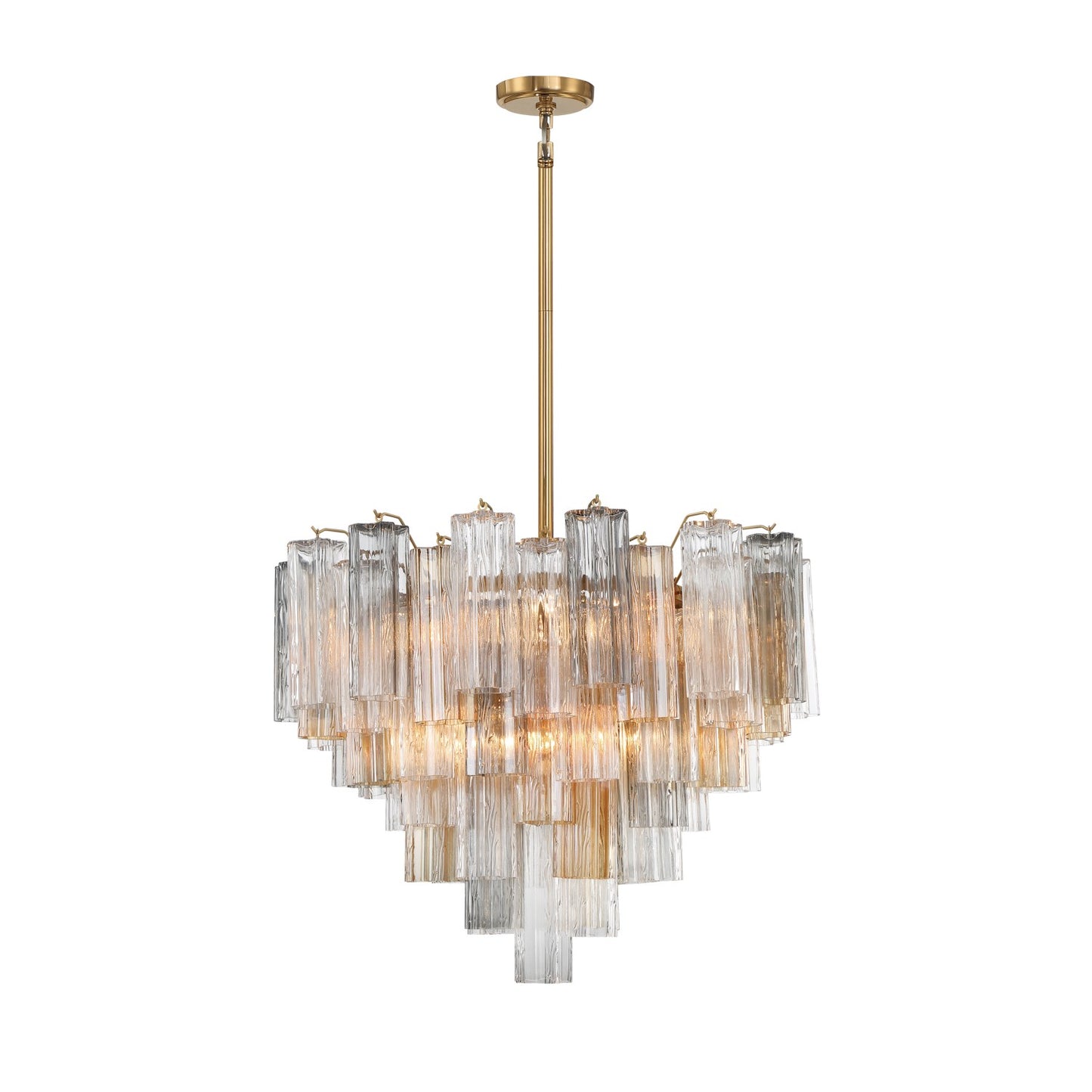 Crystorama ADD-312-AU Addis 12 Light Chandelier - Parent