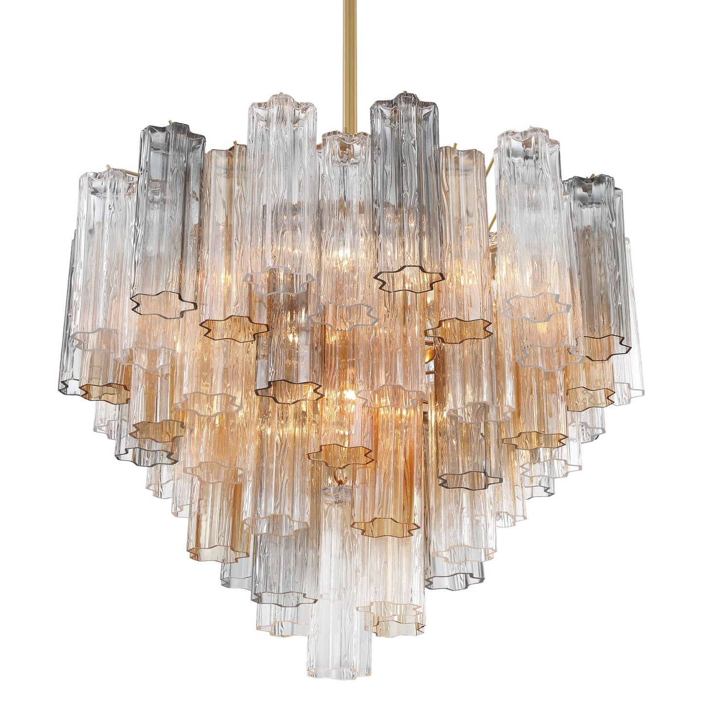 Crystorama ADD-312-AU Addis 12 Light Chandelier - Parent