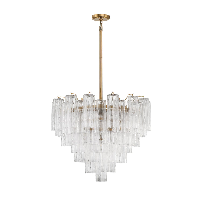 Crystorama ADD-312-CL Addis 12 Light Chandelier - Parent