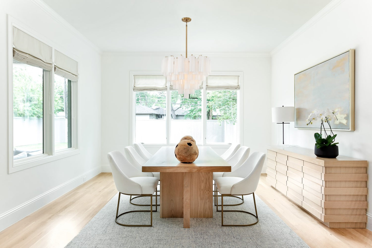 Crystorama ADD-312-WH Addis 12 Light Chandelier