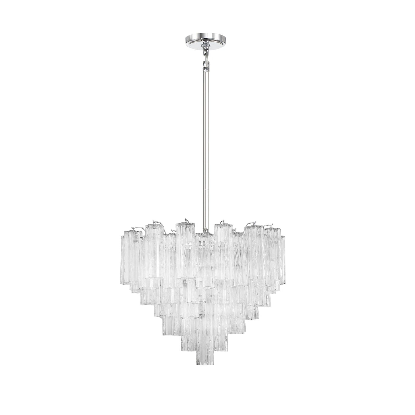 Crystorama ADD-312-CL Addis 12 Light Chandelier