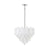 Crystorama ADD-312-WH Addis 12 Light Chandelier
