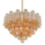 Crystorama ADD-316-AG-AM Addis 16 Light Chandelier - Aged Brass