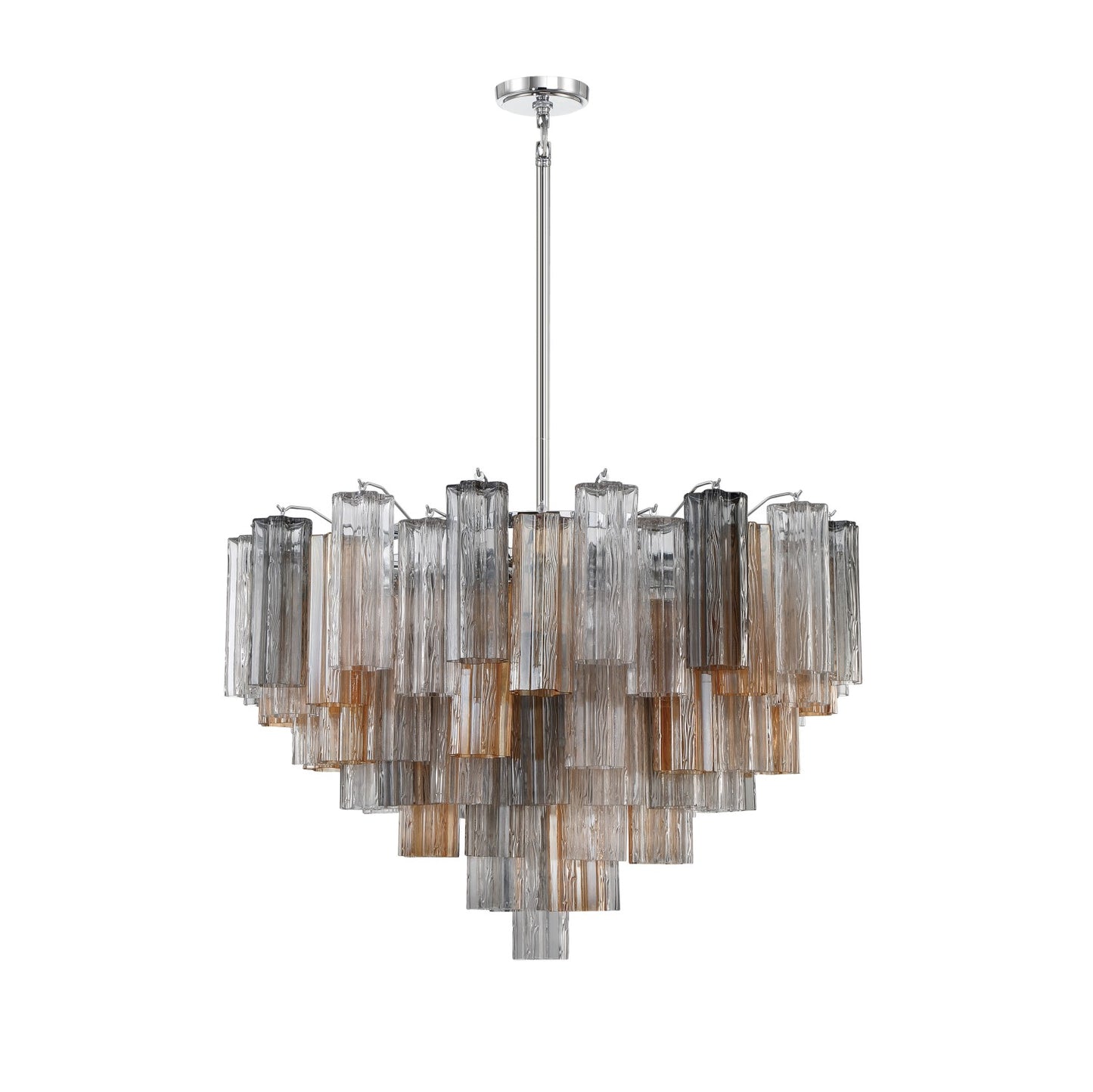 Crystorama ADD-316-AU Addis 16 Light Chandelier