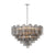 Crystorama ADD-316-CH-SM Addis 16 Light Chandelier - Polished Chrome