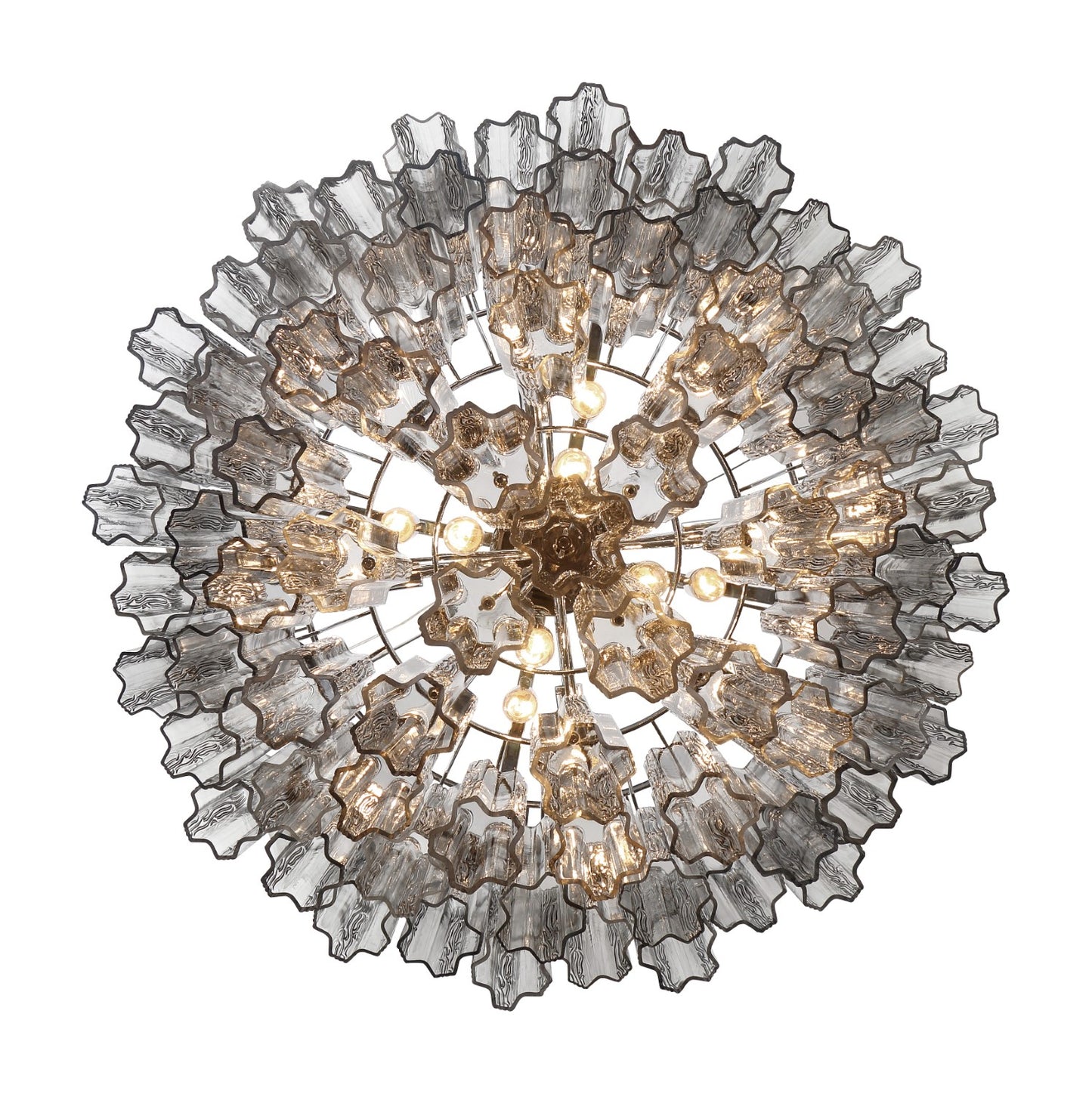 Crystorama ADD-316-CH-SM Addis 16 Light Chandelier - Polished Chrome