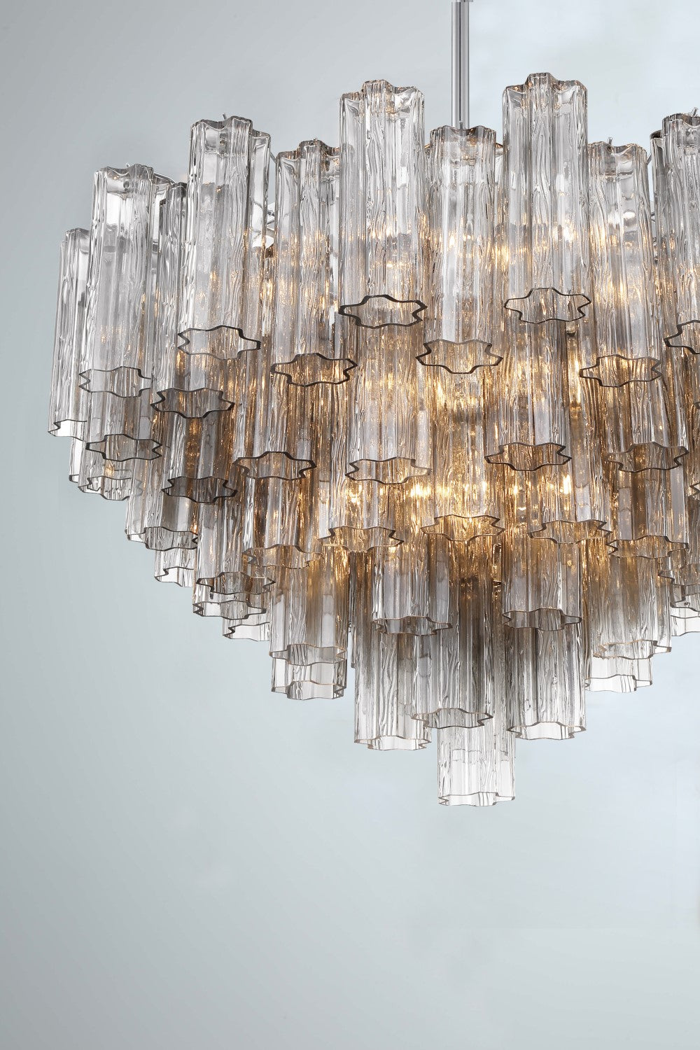 Crystorama ADD-316-CH-SM Addis 16 Light Chandelier - Polished Chrome