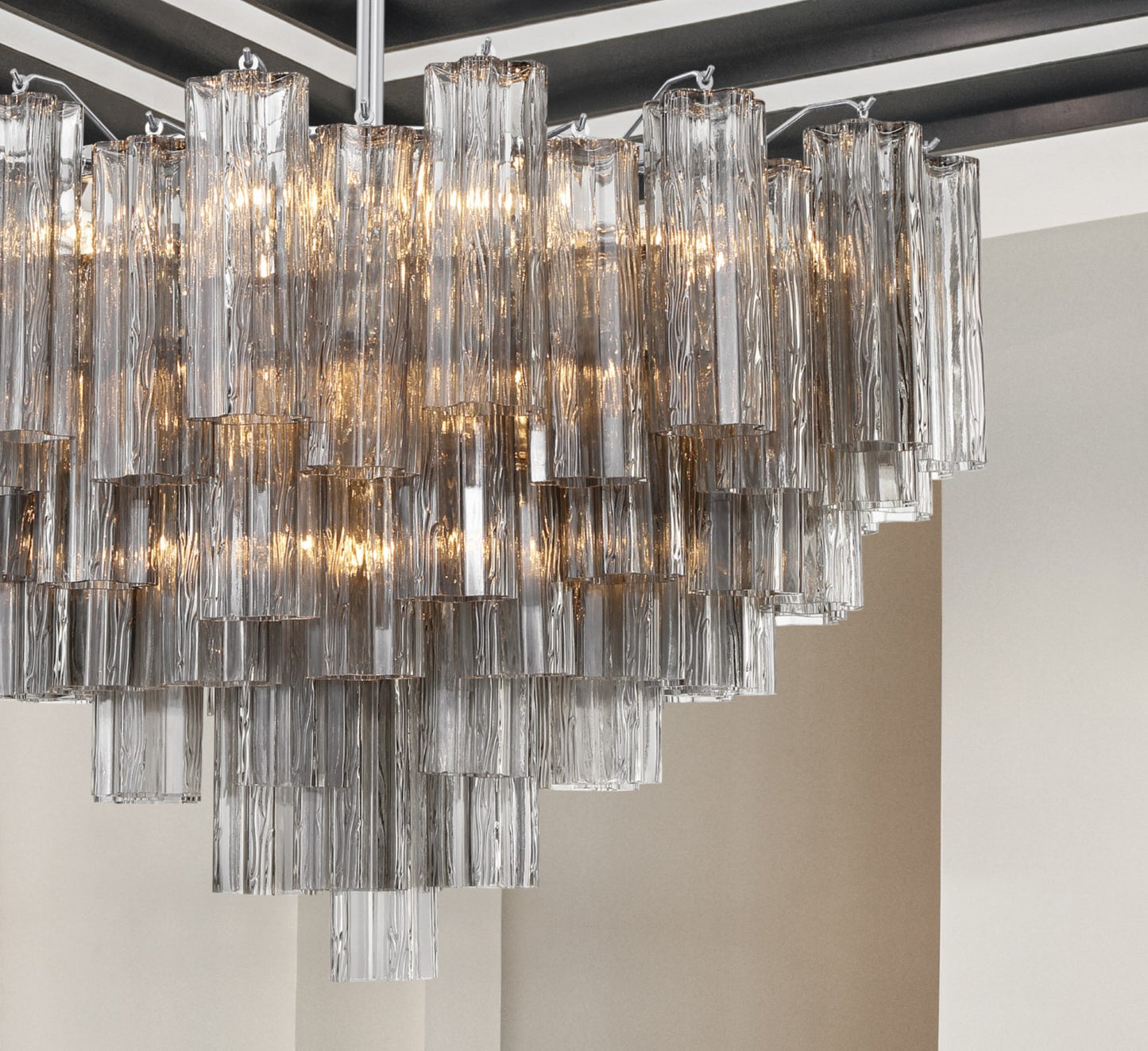 Crystorama ADD-316-CH-SM Addis 16 Light Chandelier - Polished Chrome
