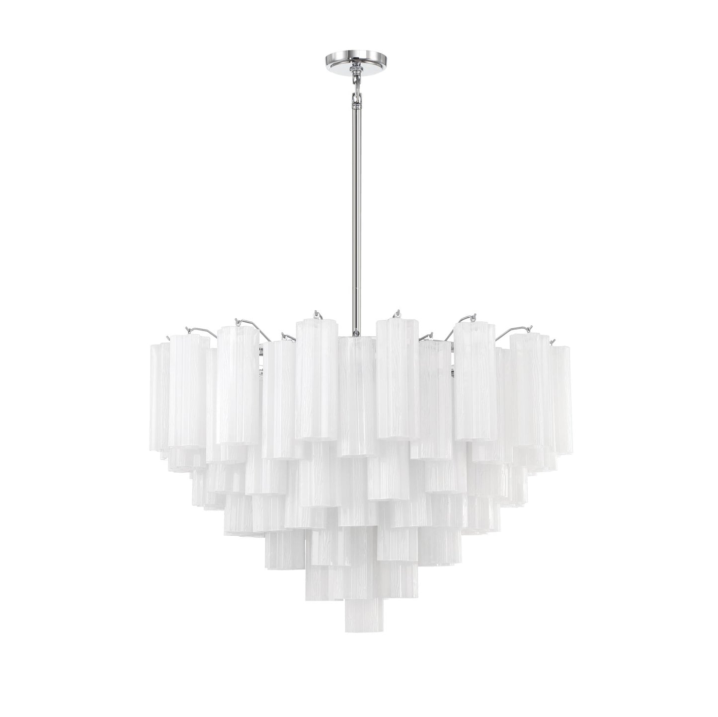 Crystorama ADD-316-WH Addis 16 Light Chandelier