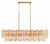 Crystorama ADD-317-AG-AM Addis 14 Light Chandelier - Aged Brass
