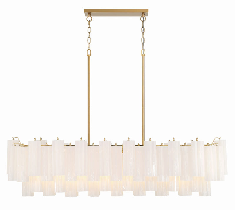 Crystorama ADD-317-WH Addis 14 Light Chandelier - Parent