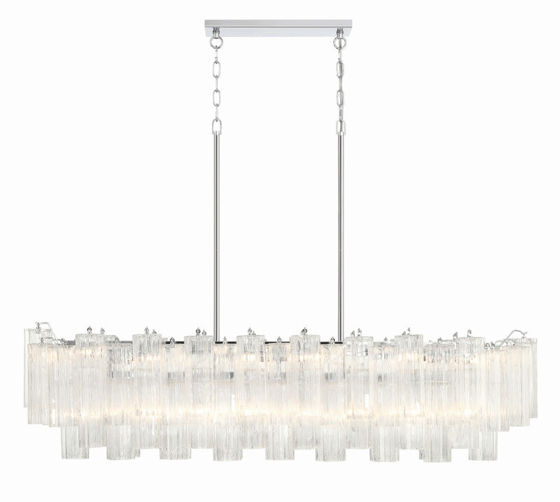 Crystorama ADD-317-CL Addis 14 Light Chandelier