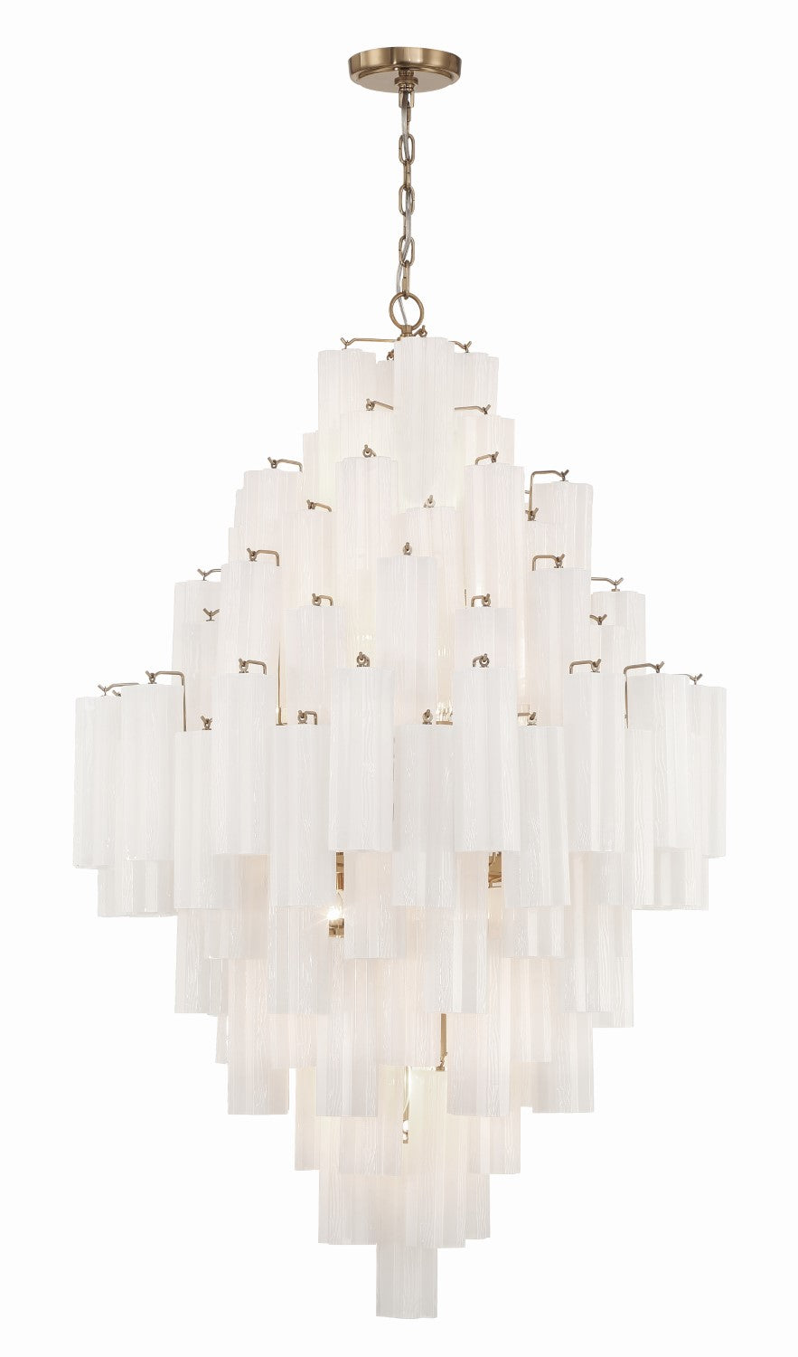 Crystorama ADD-319-WH Addis 20 Light Chandelier - Parent