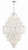 Crystorama ADD-319-WH Addis 20 Light Chandelier