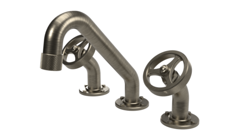 Waterstone AG210-1 Argonaut Lavatory Widespread Faucet With Overflow