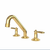 ASPECT by Waterstone AG210-4 Widespread Lavatory Faucet Lever Handles