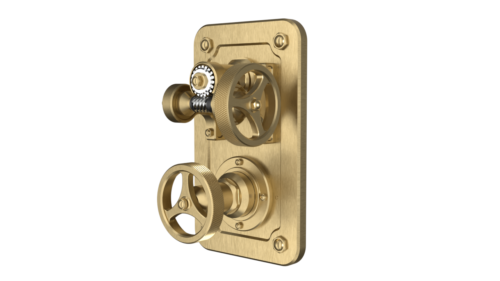 Waterstone AG221-1 Argonaut Thermostatic Shower Trim With Volume Control