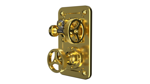 Waterstone AG221-1 Argonaut Thermostatic Shower Trim With Volume Control