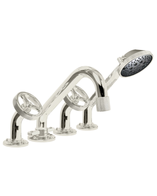 Waterstone AG240-1 Argonaut Deck Mount Tub Filler With Hand Shower - Parent