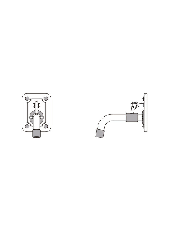 Waterstone AG244-1 Argonaut Wall Mount Tub Spout - Parent