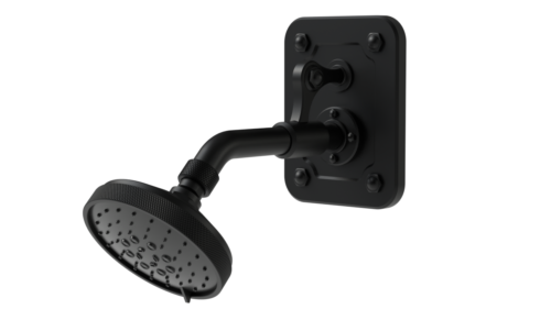 Waterstone AG250-1 Argonaut Wall Mount Shower Head With Back Plate