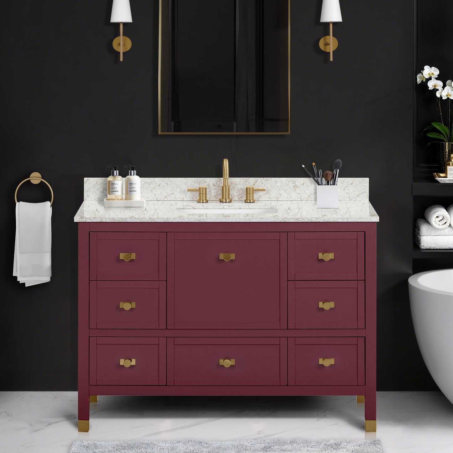 Avanity Alana Single Sink Bathroom Vanity