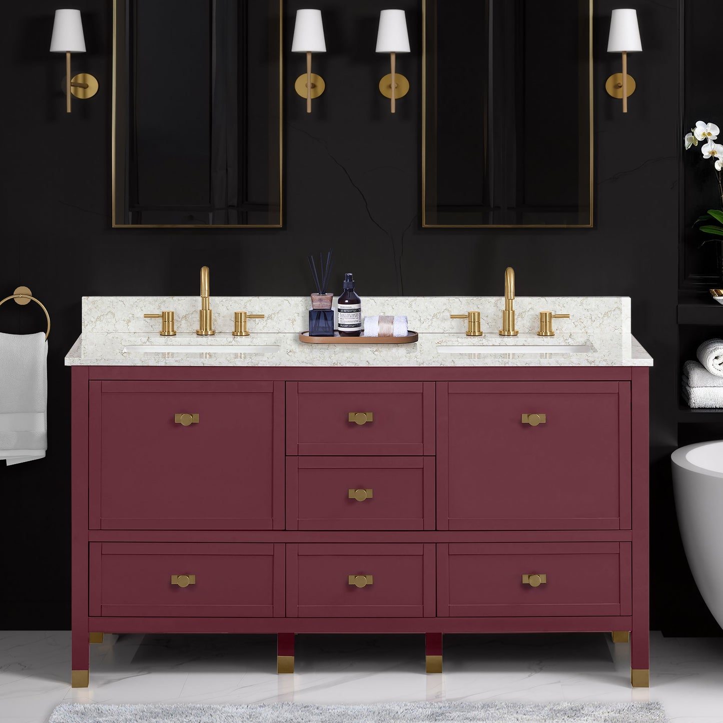 Avanity Alana Single Sink Bathroom Vanity