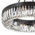 Crystorama ALI-B2010-CZ Alister 10 Light Chandelier - Charcoal Bronze