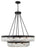 Crystorama ALI-B2026-CZ Alister 26 Light Chandelier - Charcoal Bronze