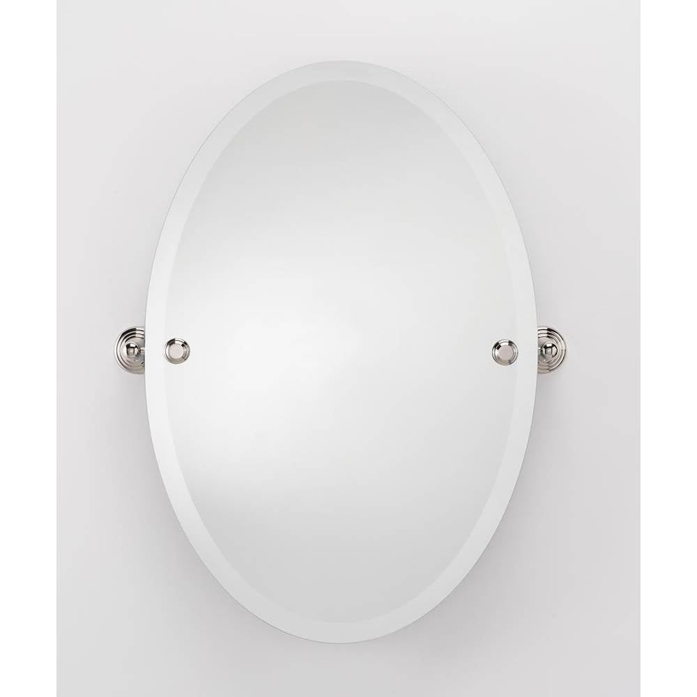 Alno 2131-OVL Oval Mirror With Holes For Brackets