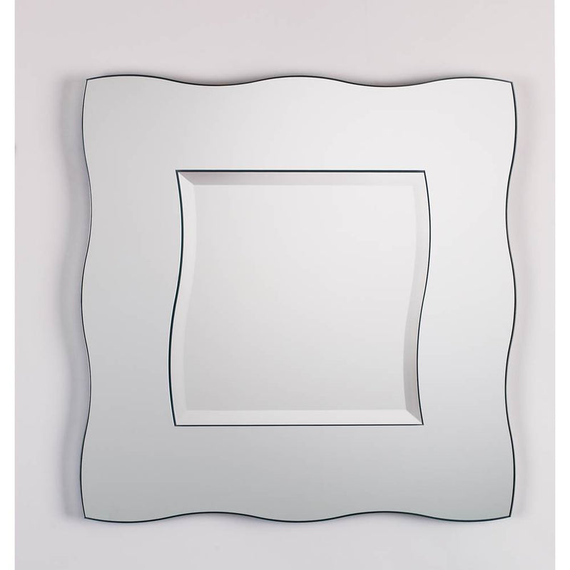 Alno 2509-102 Wavy Square Mirror
