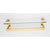 Alno Linear Glass Shelf With Towel Bar