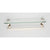 Alno Linear Glass Shelf With Towel Bar