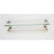 Alno Linear Glass Shelf With Towel Bar