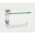 Alno A6465R Linear Right Hand Single Post Tissue Holder With Glass Shelf