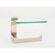 Alno A6465R Linear Right Hand Single Post Tissue Holder With Glass Shelf