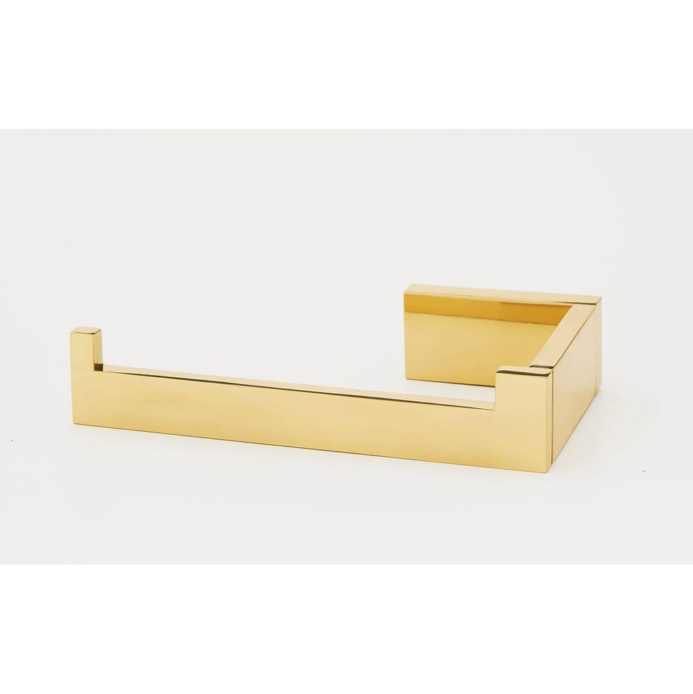 Alno A6466L Linear Left Hand Single Post Tissue Or Towel Holder - Parent