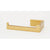 Alno A6466L Linear Left Hand Single Post Tissue Or Towel Holder