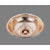 Alno B0015H Large Round Lavatory Hammertone Pattern, Undermount and Drop In
