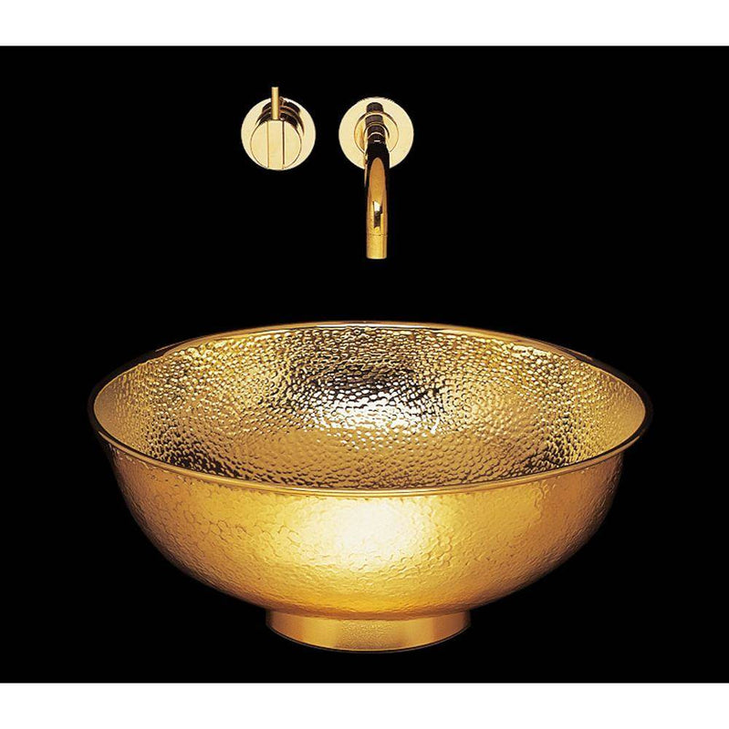 Alno B0015H.V Aurora Large Round Vessel, Hammertone Pattern - Parent