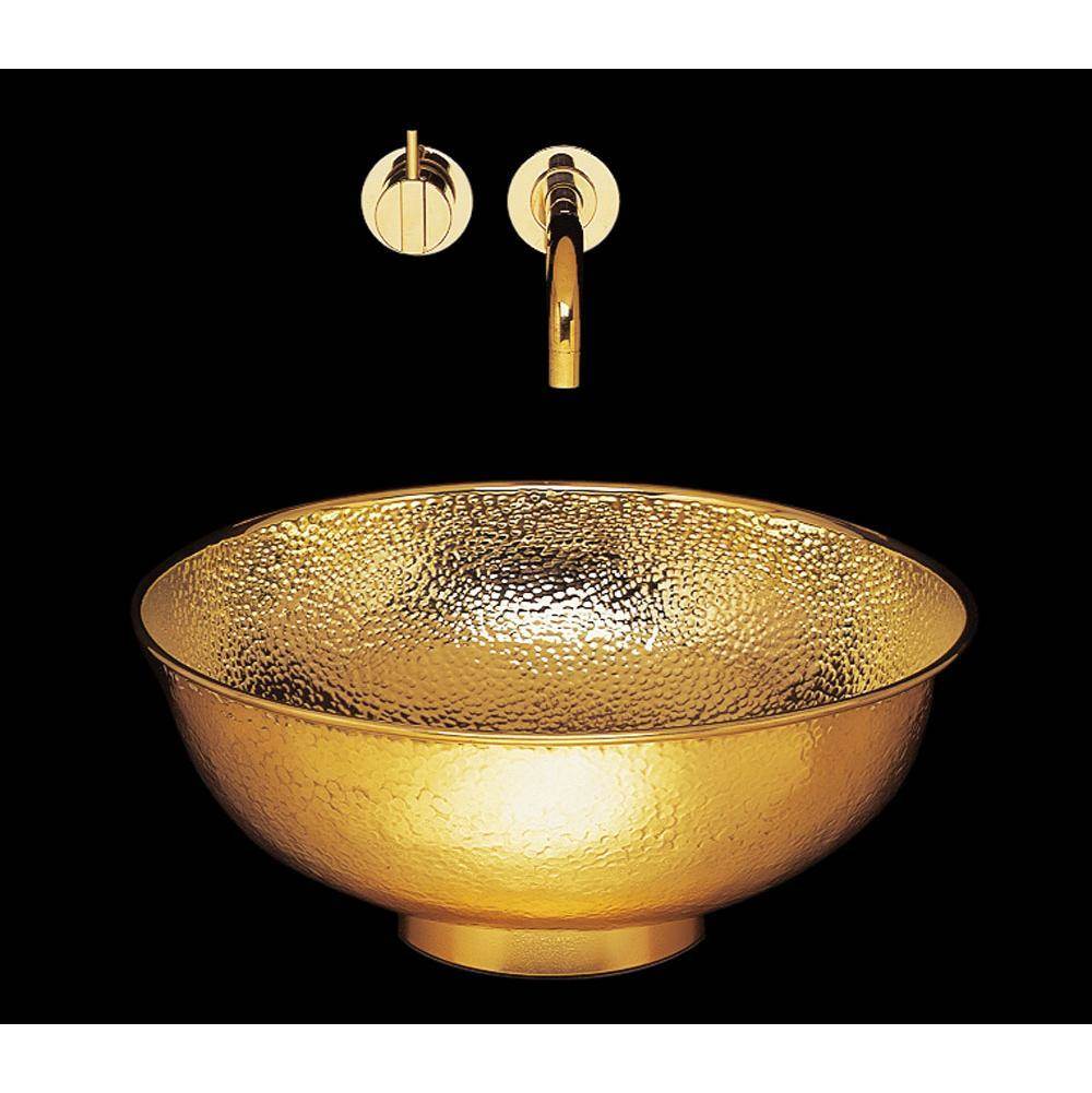 Alno B0015H.V Aurora Large Round Vessel, Hammertone Pattern