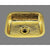 Alno B0150H Small Rectangular Bar Sink Hammertone Pattern, Undermount and Drop In