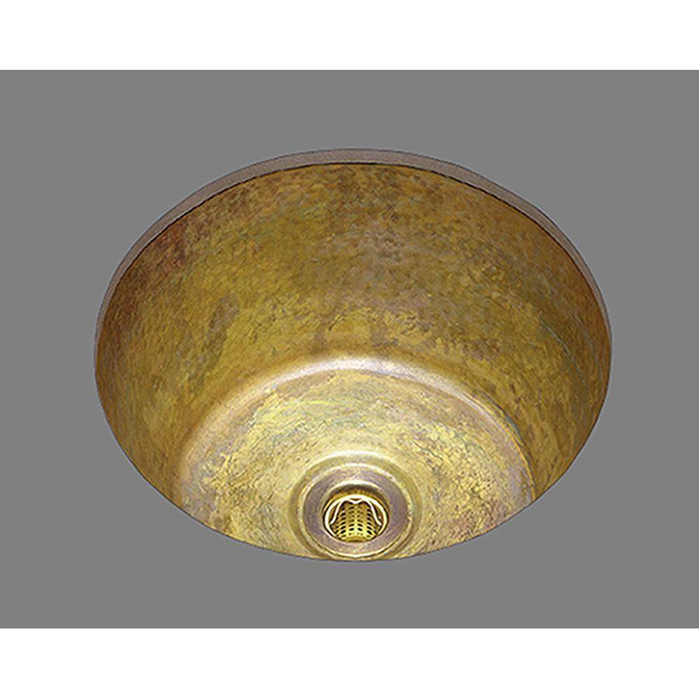 Alno B0300P Medium Round Bar Sink Plain Pattern, Undermount and Drop In